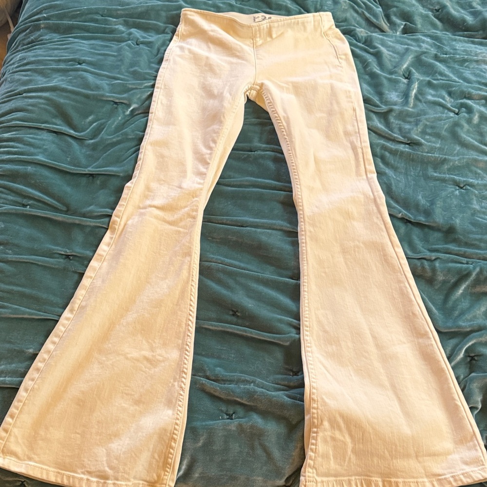 NWOT We The Free Penny Pull-On Jeans in Cream size 26 - Picture 5 of 10